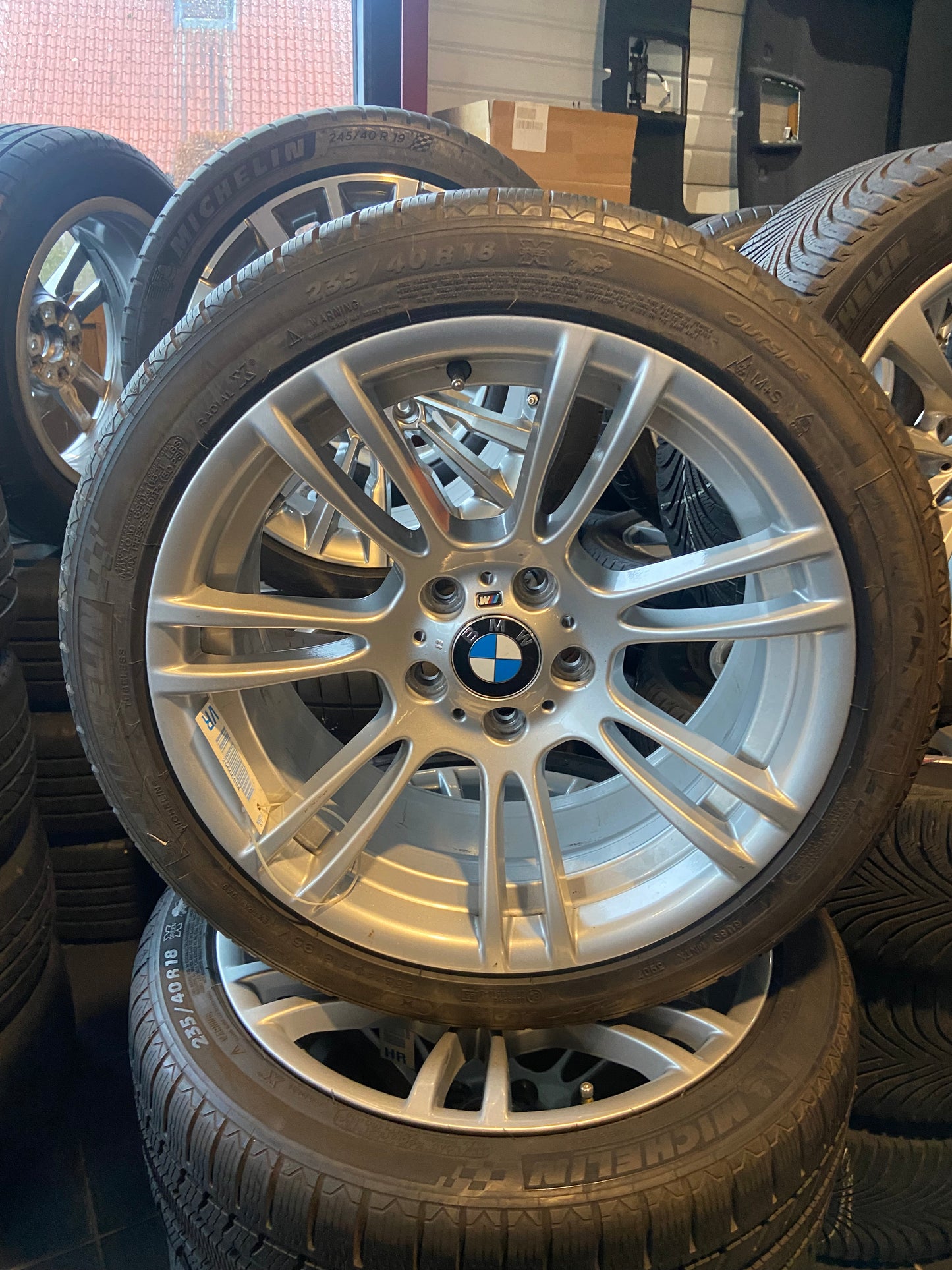 BMW 18 inch velgen set met winterbanden styling 270 BMW M3/ 7840382