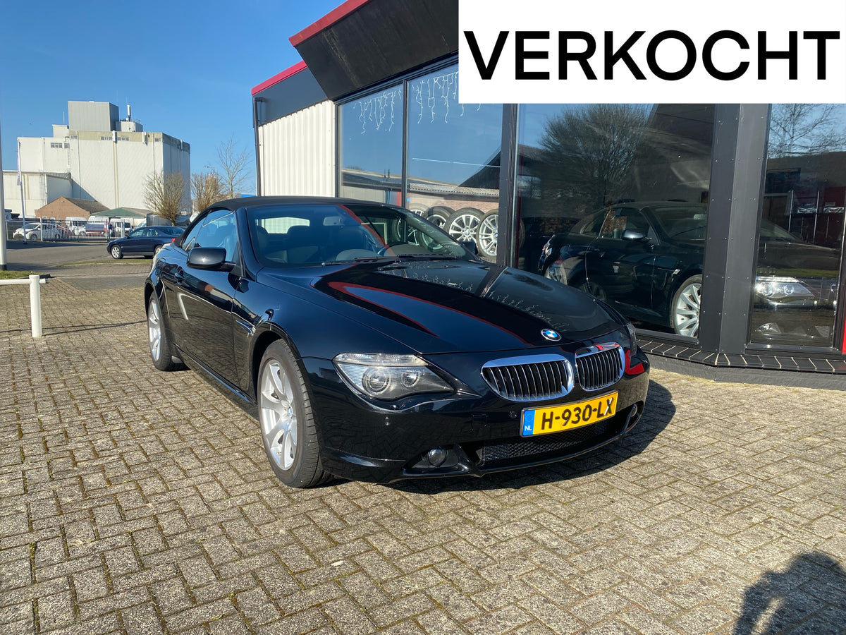 BMW 645CI Cabrio