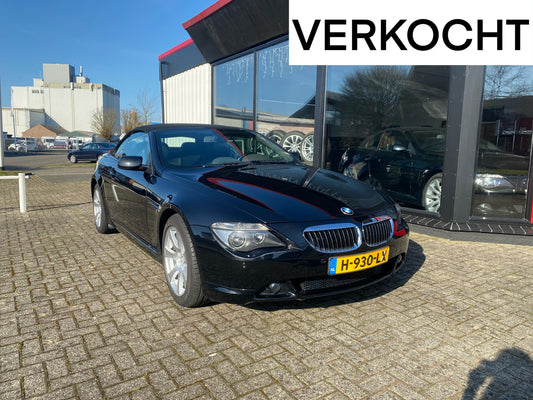 BMW 645CI Cabrio